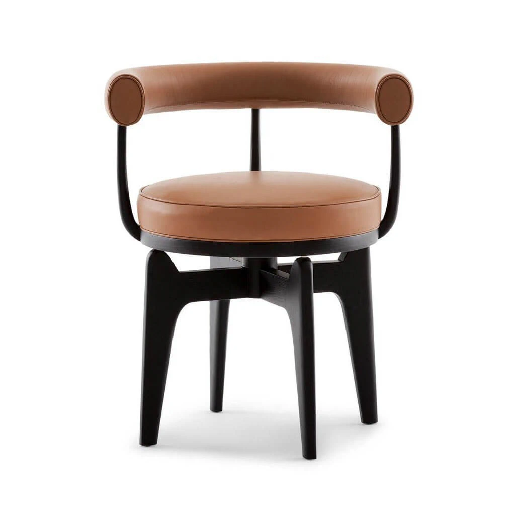 Стул с кожаной обивкой 528 Indochine — Cassina, кожа, фото 6