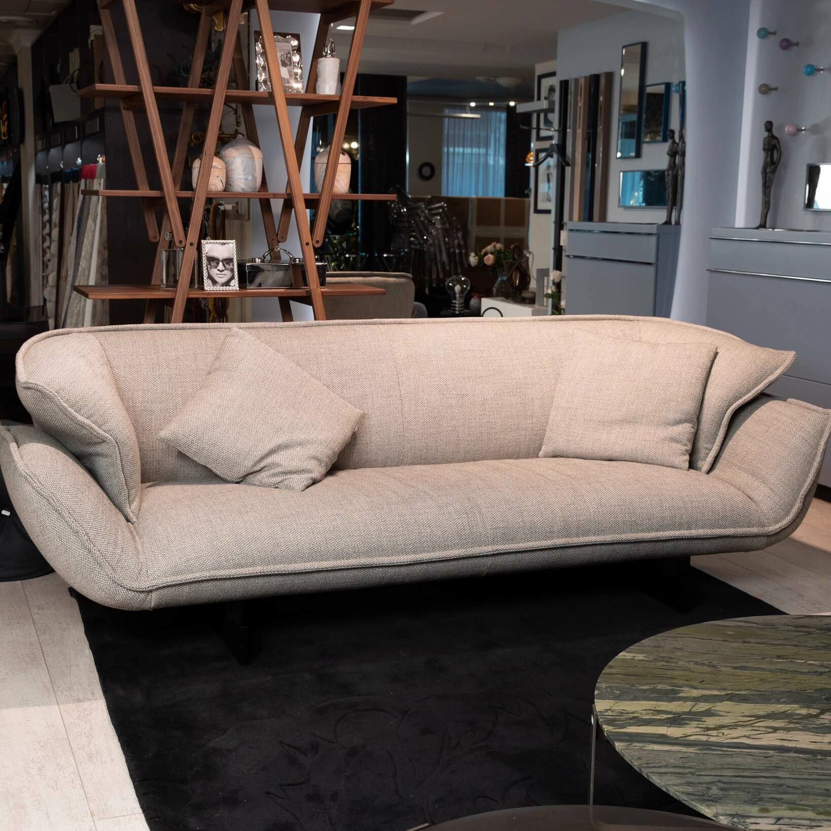 Модульный диван 550 Beam Sofa System — Cassina, кожа, фото 3
