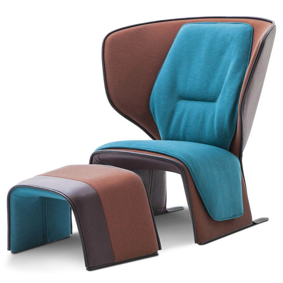 Кресло 570 Gender — Cassina, кожа