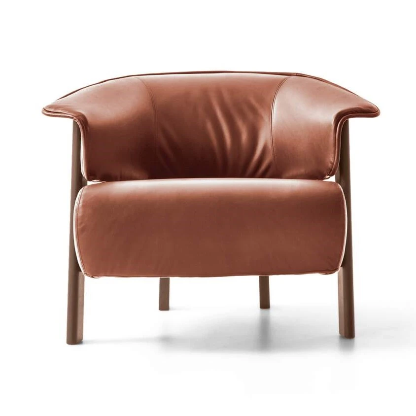 Кресло 571 Back-Wing — Cassina, кожа