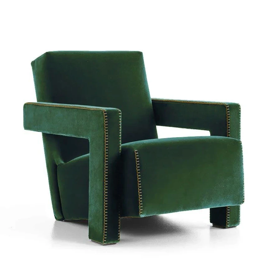 Кресло 637 Utrecht Ortigia Cactus — Cassina, текстиль