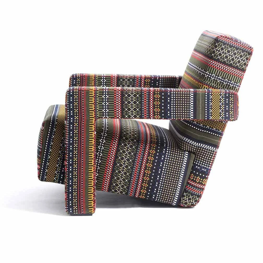 Каркас и наполнение: массив дерева. Современный дизайн Кресло 637 Utrecht Point Limited Edition — Cassina, кожа, фото 2