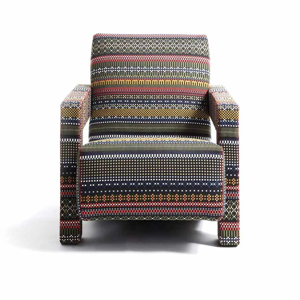 Каркас и наполнение: массив дерева. Современный дизайн Кресло 637 Utrecht Point Limited Edition — Cassina, кожа, фото 3