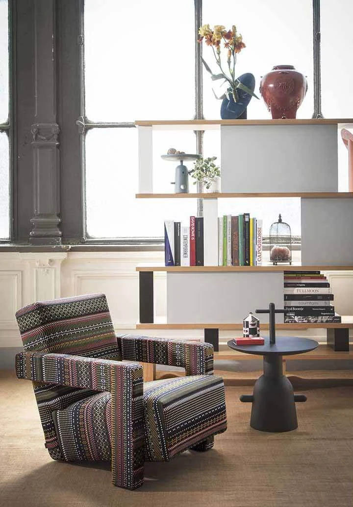 Каркас и наполнение: массив дерева. Современный дизайн Кресло 637 Utrecht Point Limited Edition — Cassina, кожа, фото 6