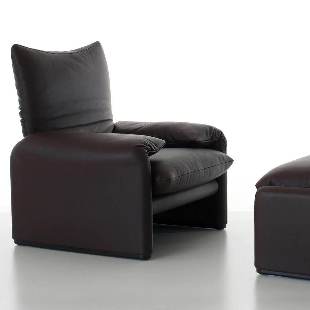 Кресло 675 Maralunga — Cassina, кожа