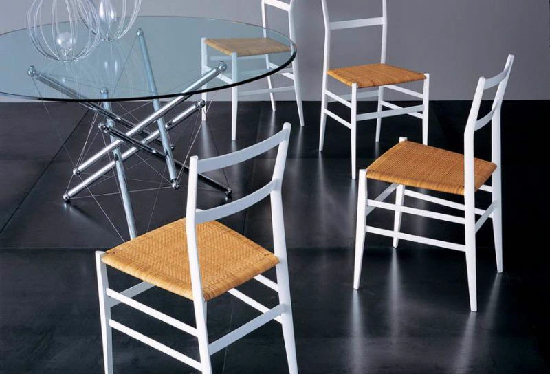 Стул 699 Superleggera — Cassina, кожа, фото 6