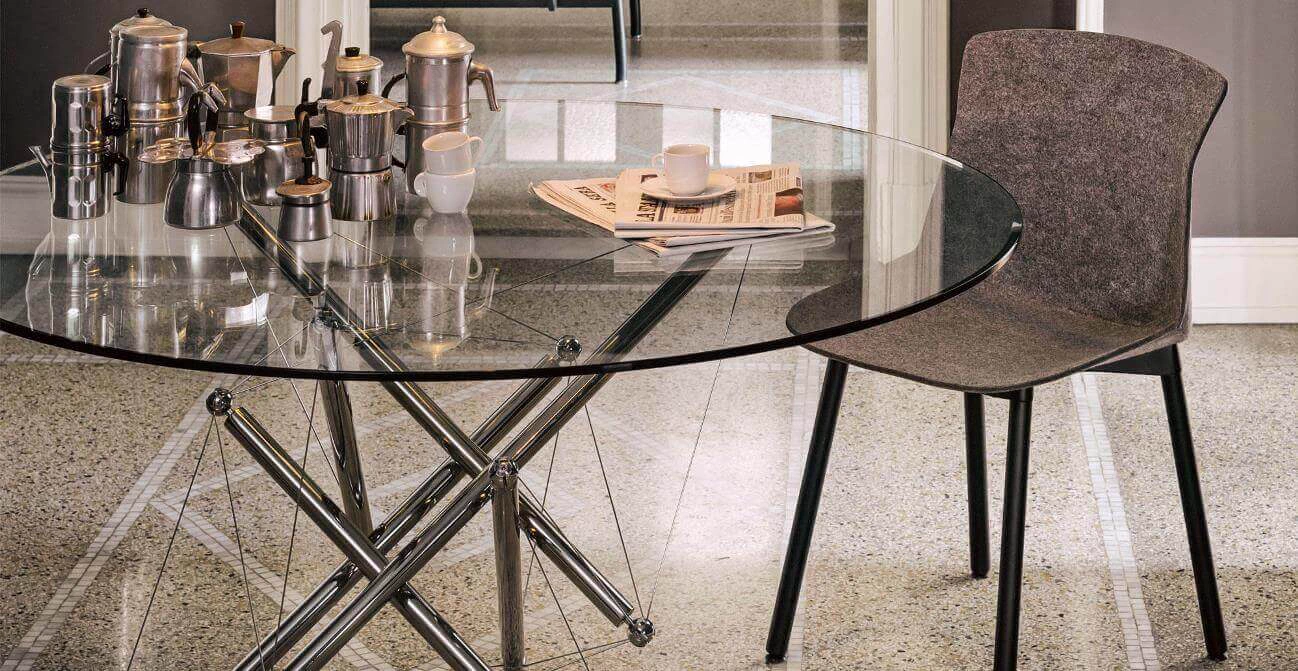 Стол 713/714 — Cassina, металл, фото 3