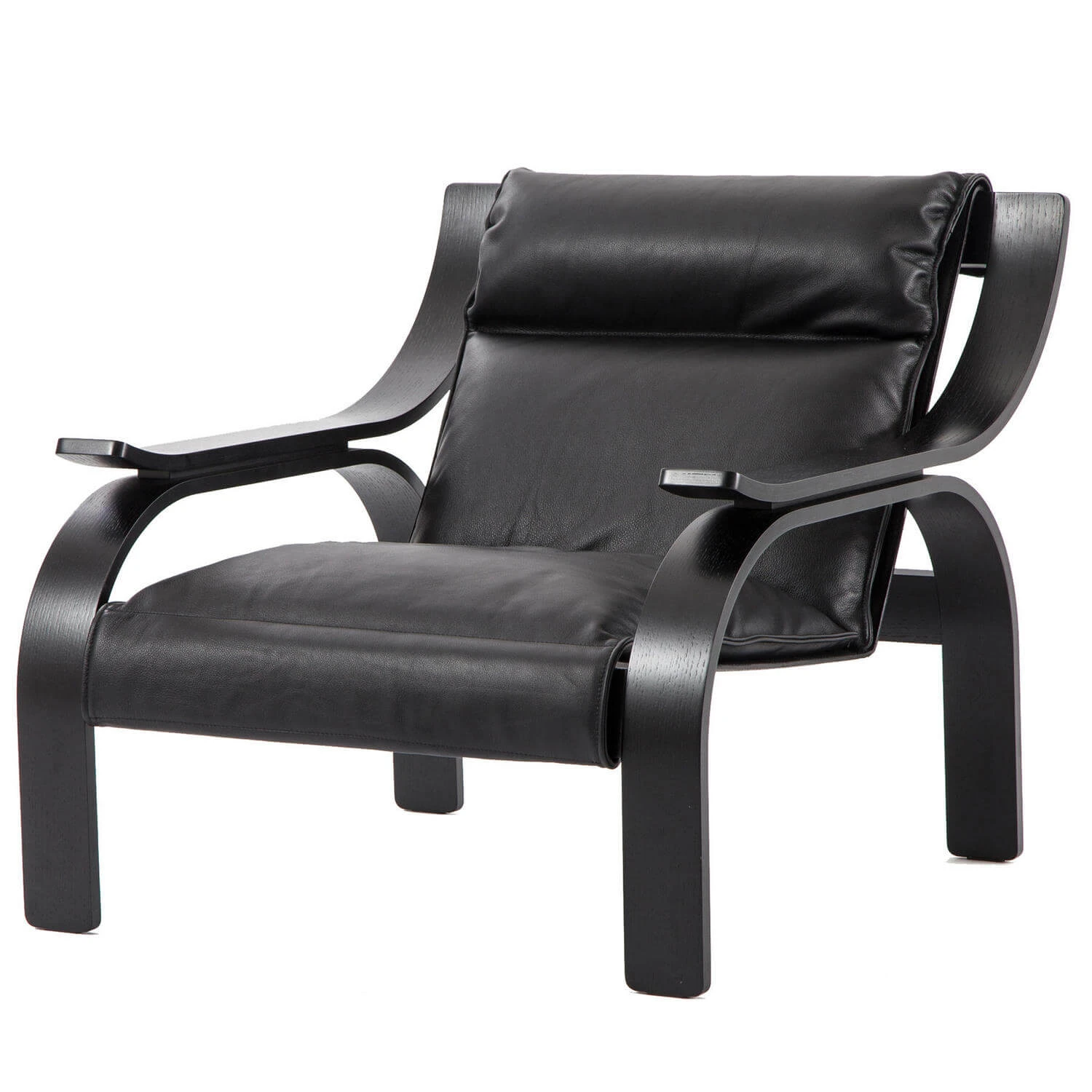 Кресло 722 Woodline — Cassina, кожа