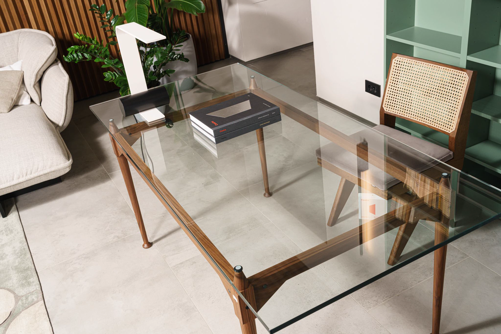 Стол 839 TL3 — Cassina, стекло, фото 4