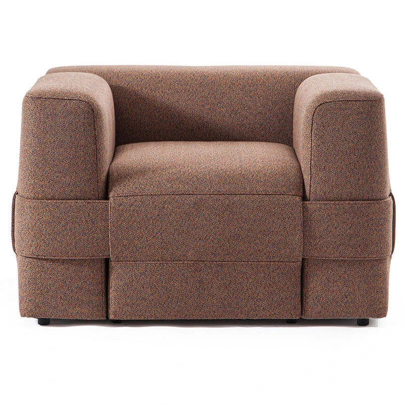 Каркас и наполнение: массив дерева. Современный дизайн Кресло 932 MB1 Quartet — Cassina, кожа, фото 5