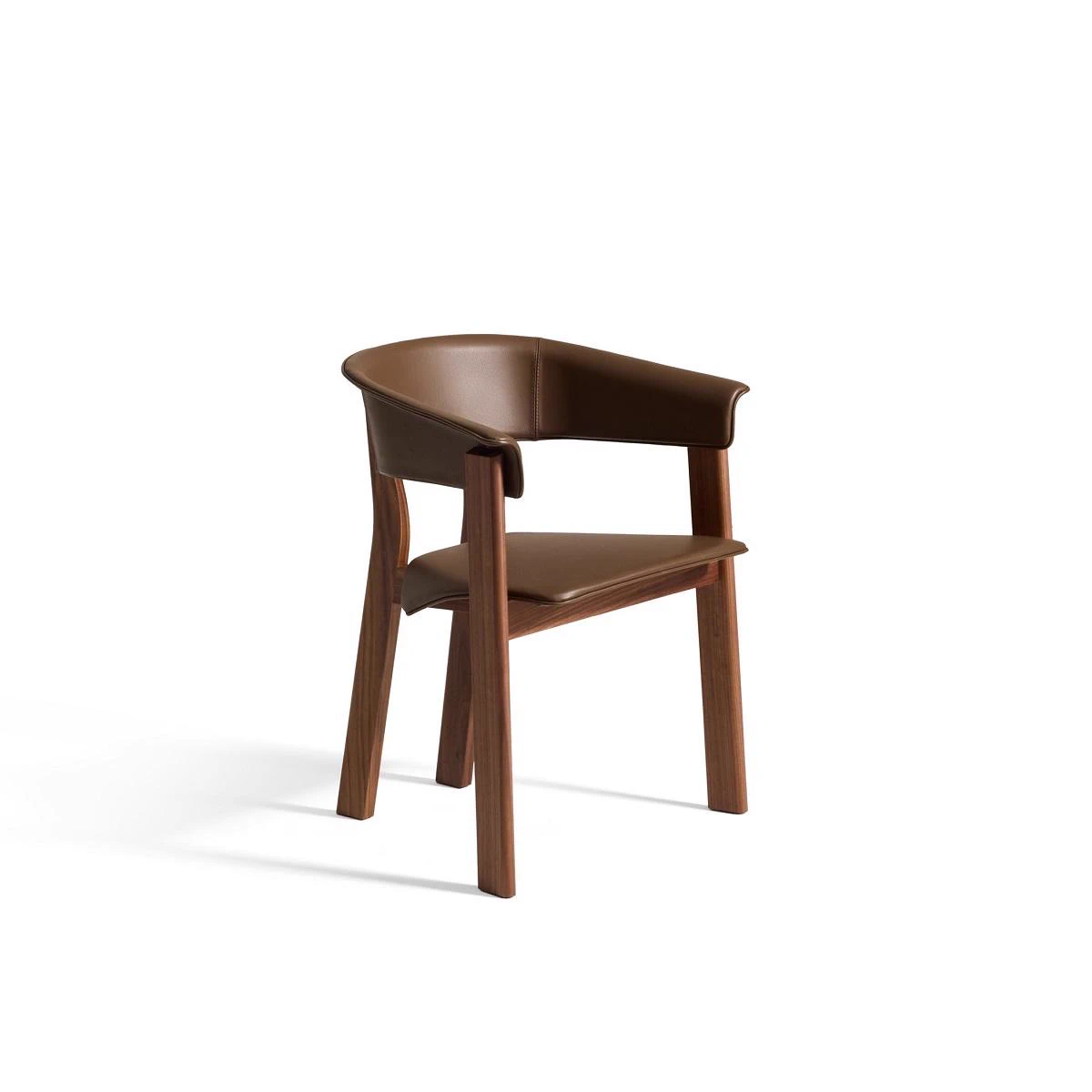 Стул с подлокотниками Back-Wing — Cassina, кожа