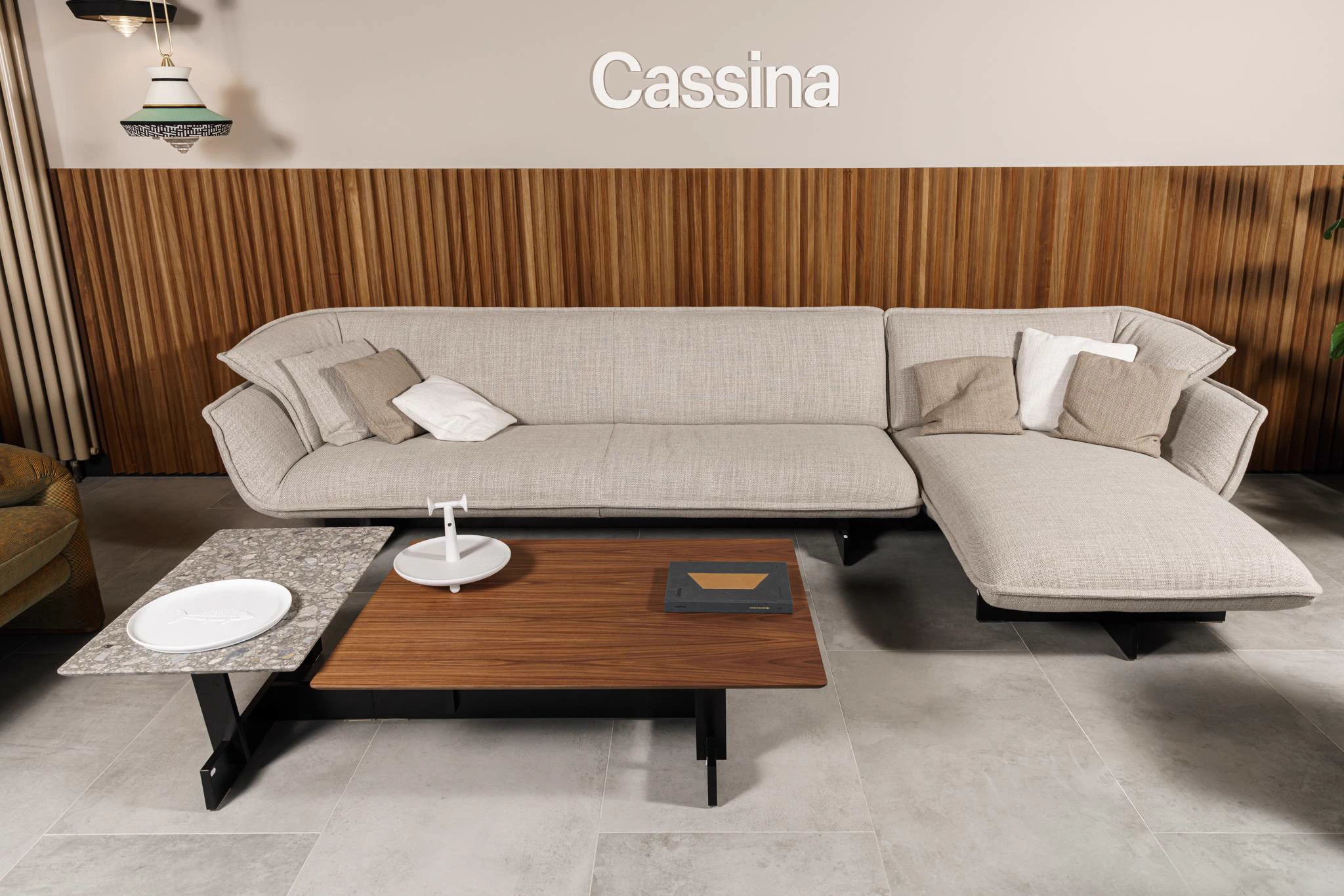 Диван с шезлонгом Beam — Cassina, массив дерева, фото 3