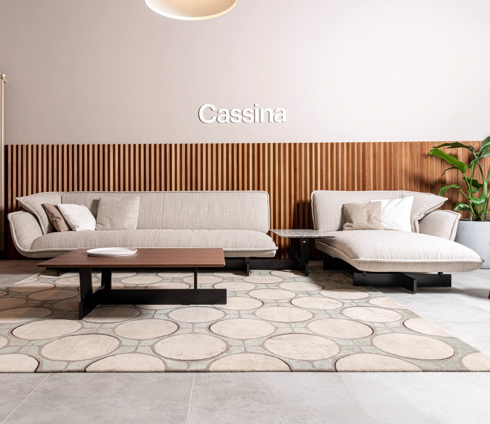 Диван с шезлонгом Beam — Cassina, массив дерева, фото 6