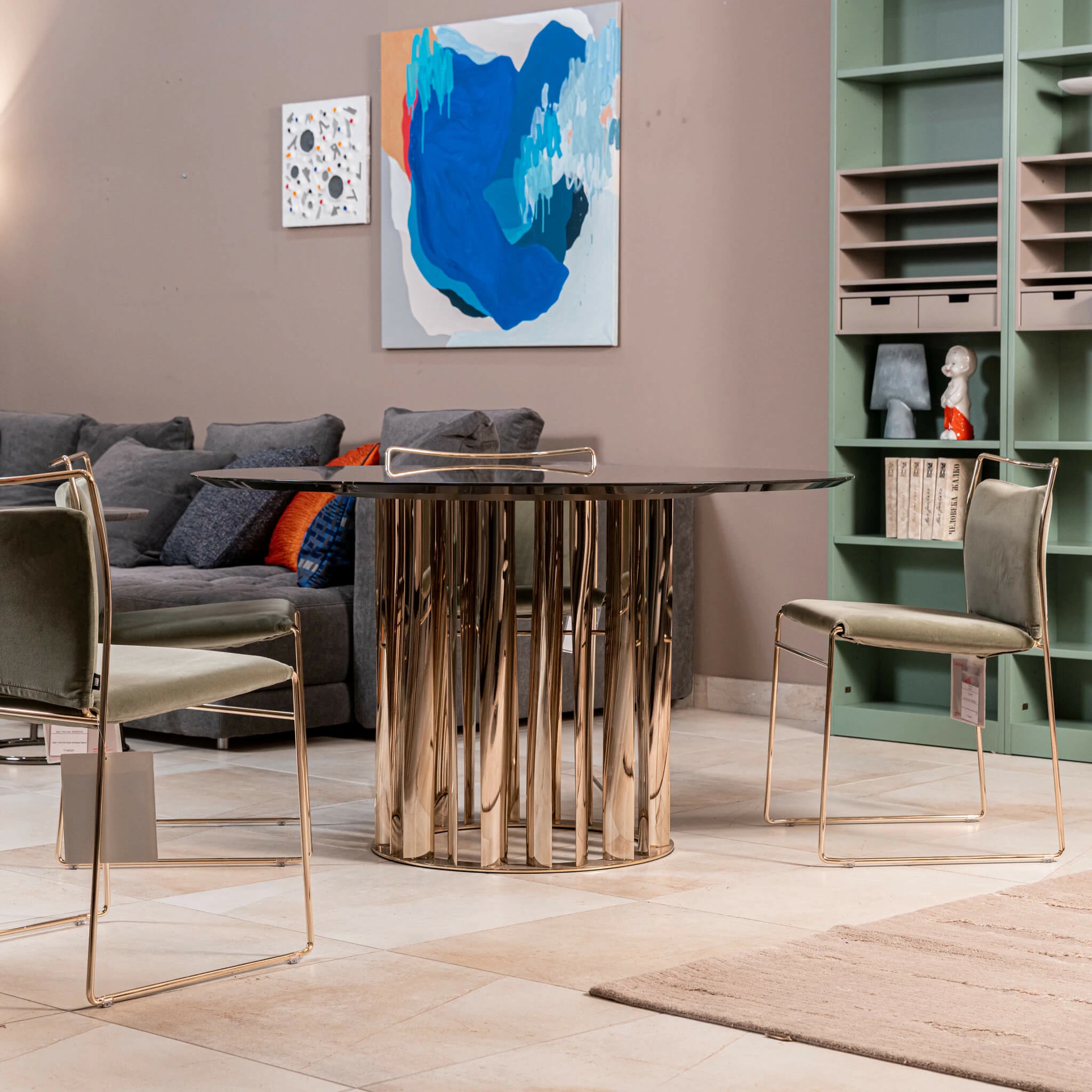 Стол Boboli — Cassina, мрамор