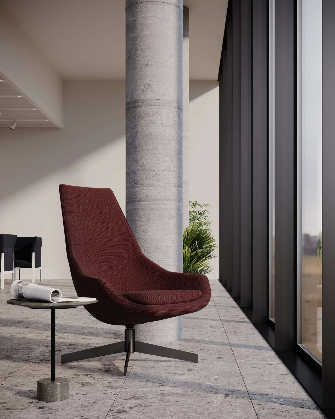 Кресло Exord — Cassina, металл, фото 2