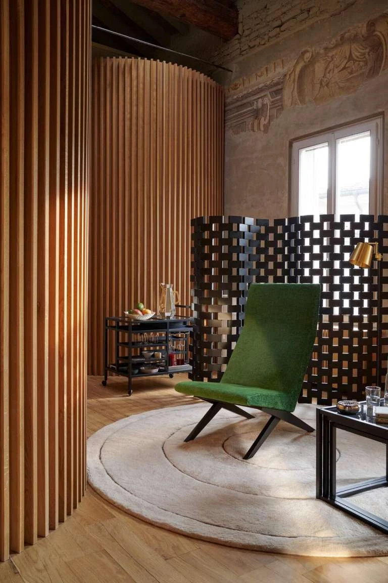 Кресло High Back — Cassina, ткань, фото 4