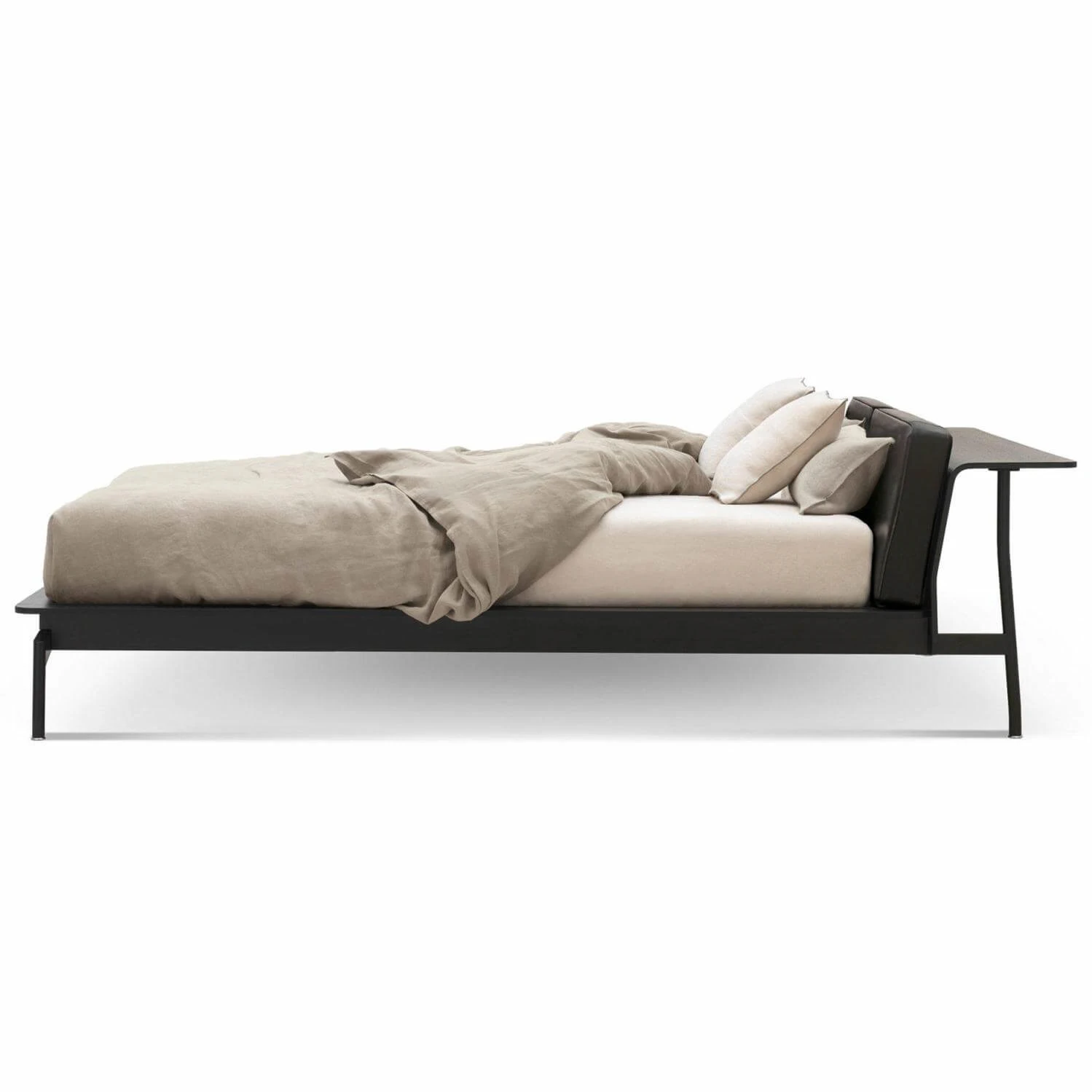 Дизайнерская кровать L41 Sled — Cassina, кожа