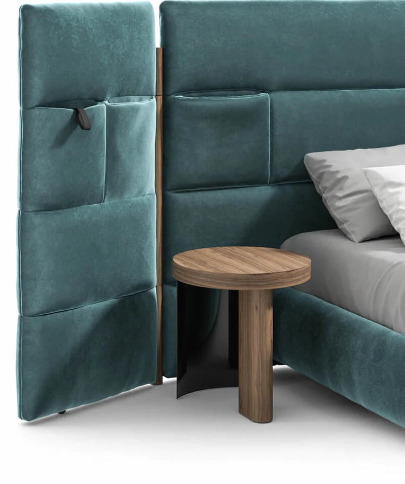 Каркас и наполнение: металл. Современный дизайн Кровать L60 Bio-Mbo — Cassina, металл, фото 5