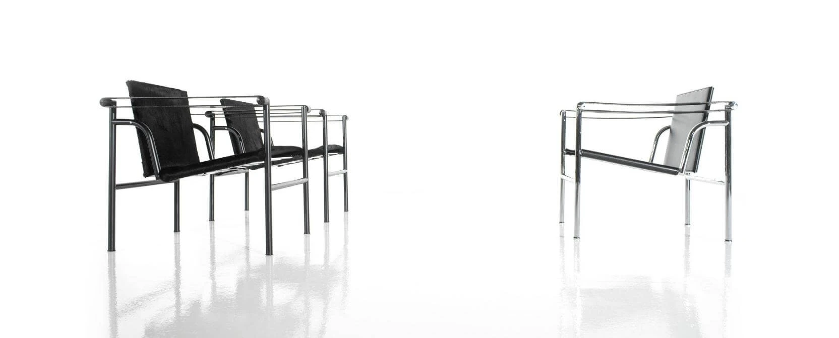 Кресло LC1 — Cassina, кожа, фото 6