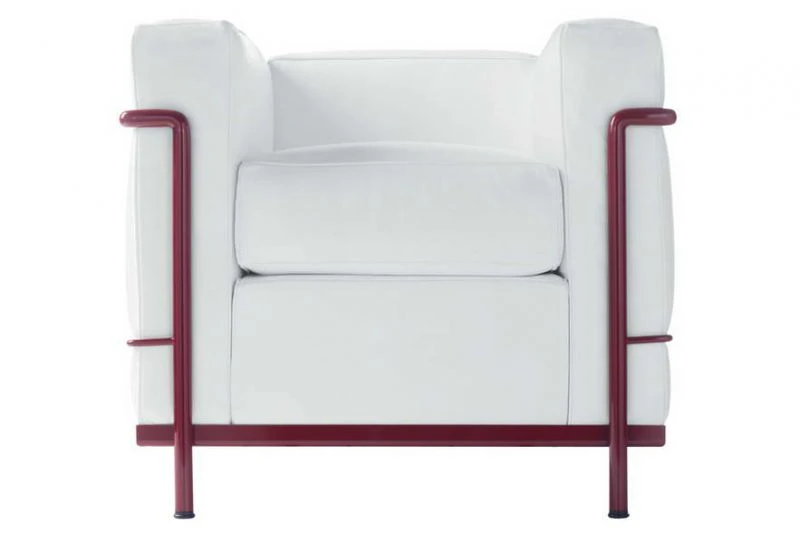 Кресло LC2 Fauteuil Grand Confort — Cassina, кожа, фото 3