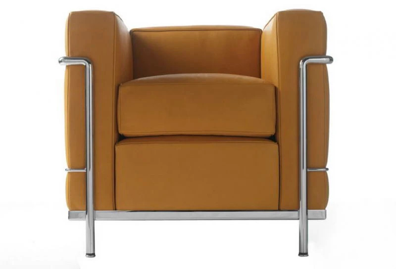 Кресло LC2 Fauteuil Grand Confort — Cassina, кожа, фото 4