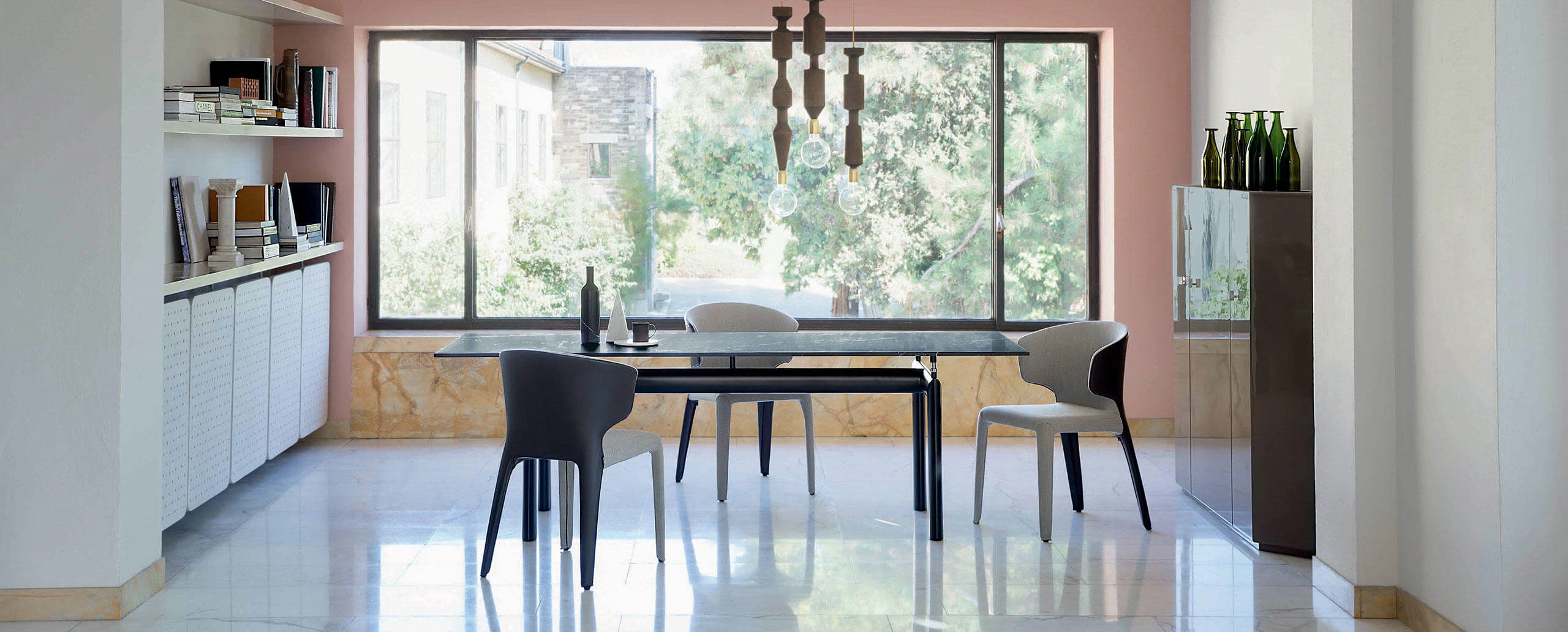 Стол LC6 — Cassina, мрамор, фото 4