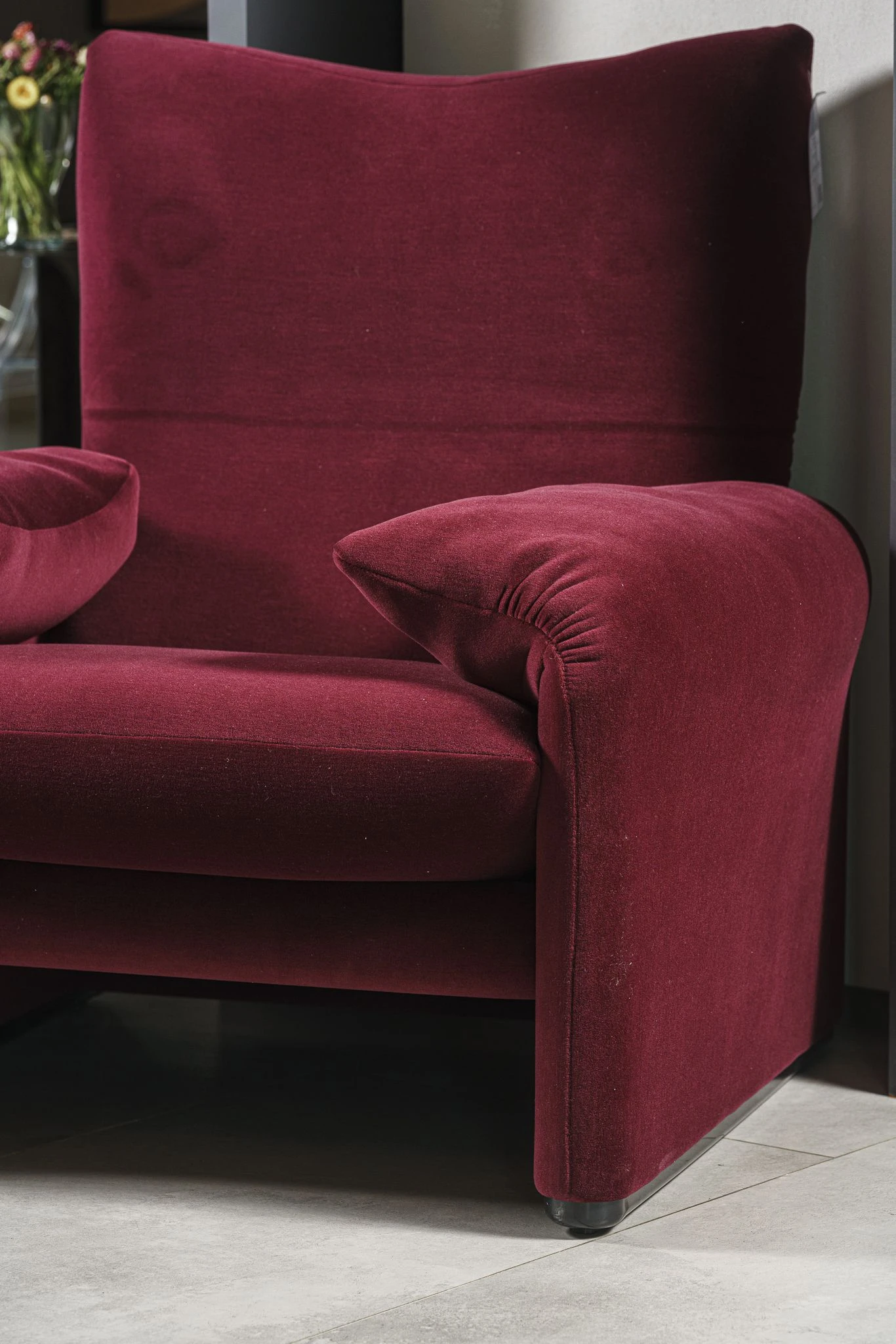 Кресло Maralunga 40 Vinaccia — Cassina, кожа, фото 5