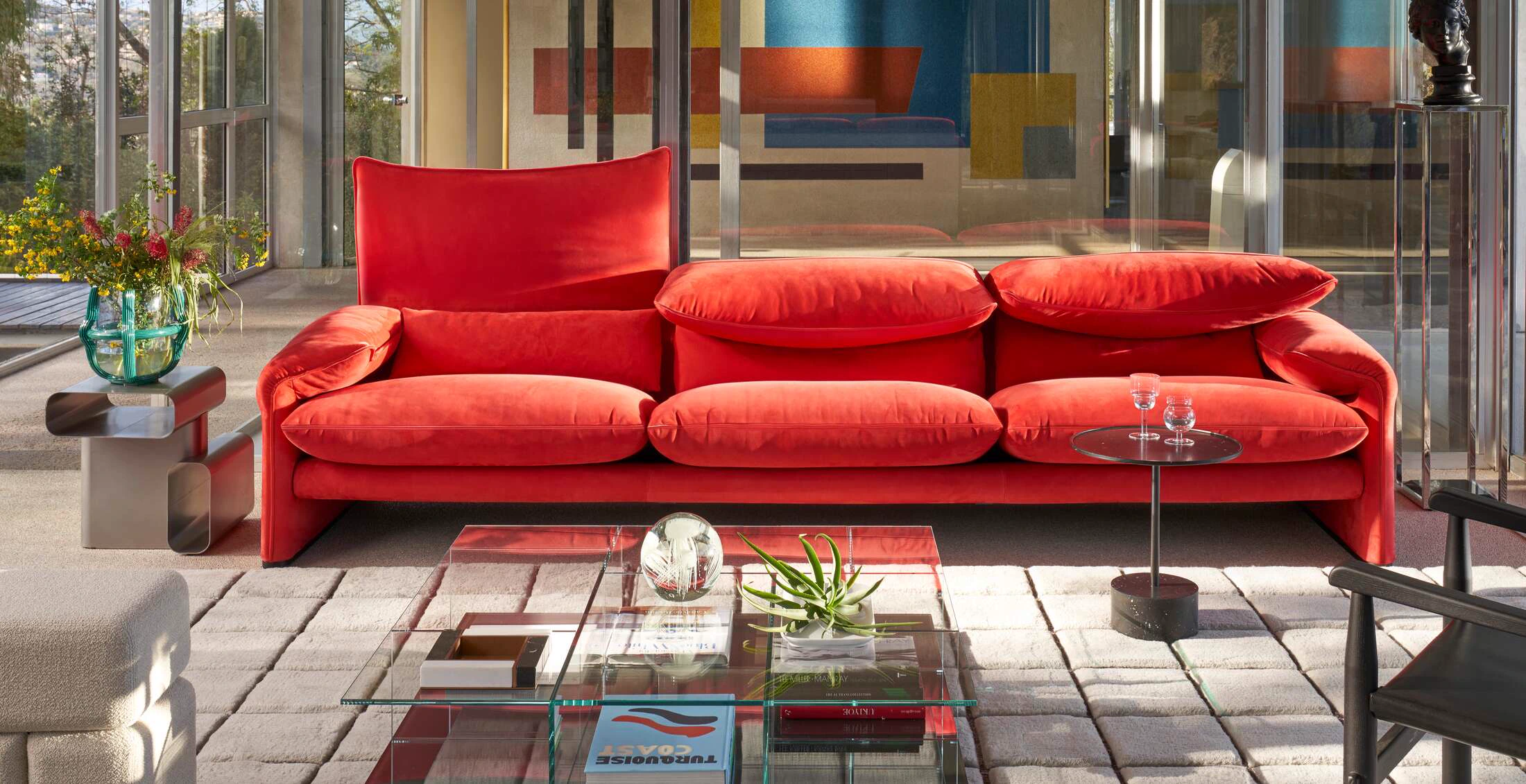 Диван Maralunga 50 — Cassina, кожа, фото 2