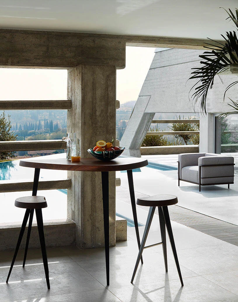 Барный стул Mexique 531 — Cassina, дерево, фото 2