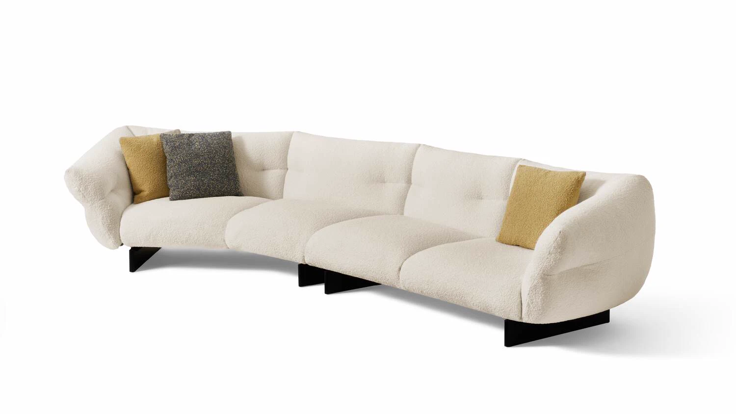 Диван Mon-Cloud — Cassina, кожа, фото 3