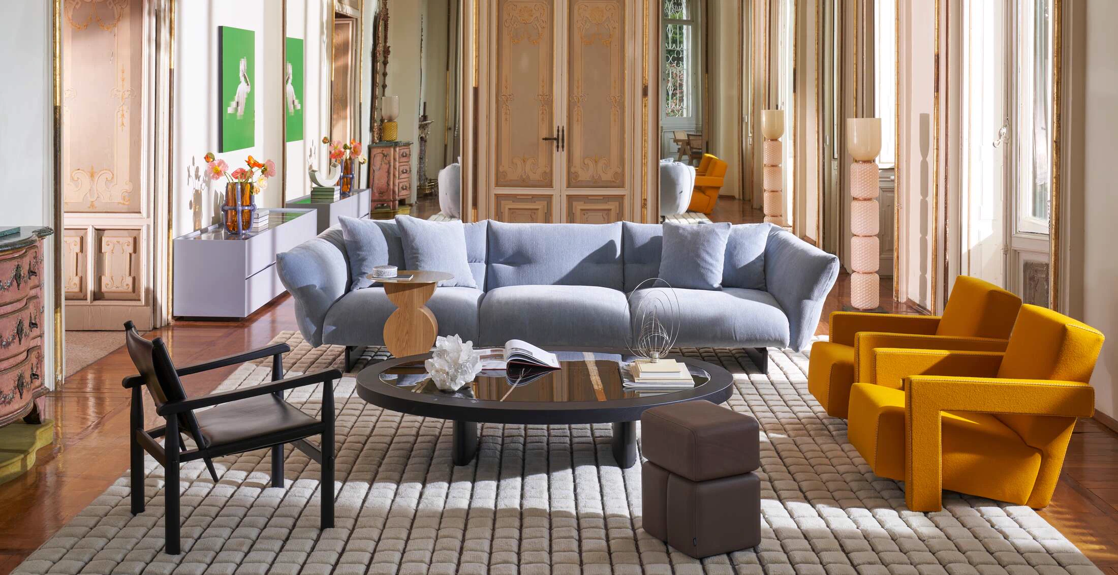 Диван Mon-Cloud — Cassina, ткань, фото 5