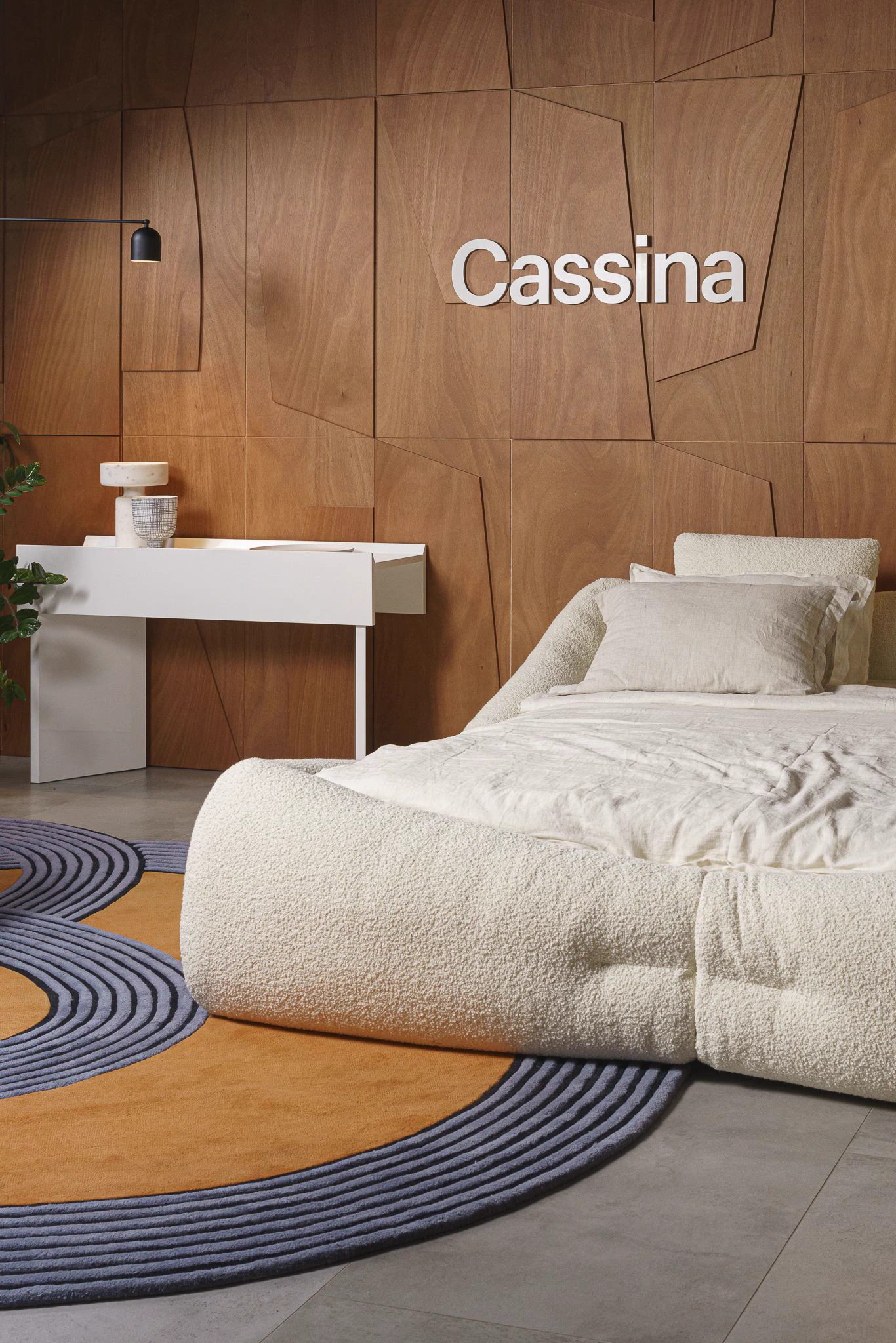 Кровать в ткани букле Mon-Nid — Cassina, ткань, фото 5