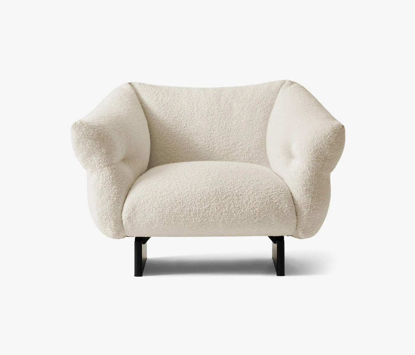 Каркас и наполнение: металл. Современный дизайн Кресло Moncloud Lookbold — Cassina, металл, фото 3