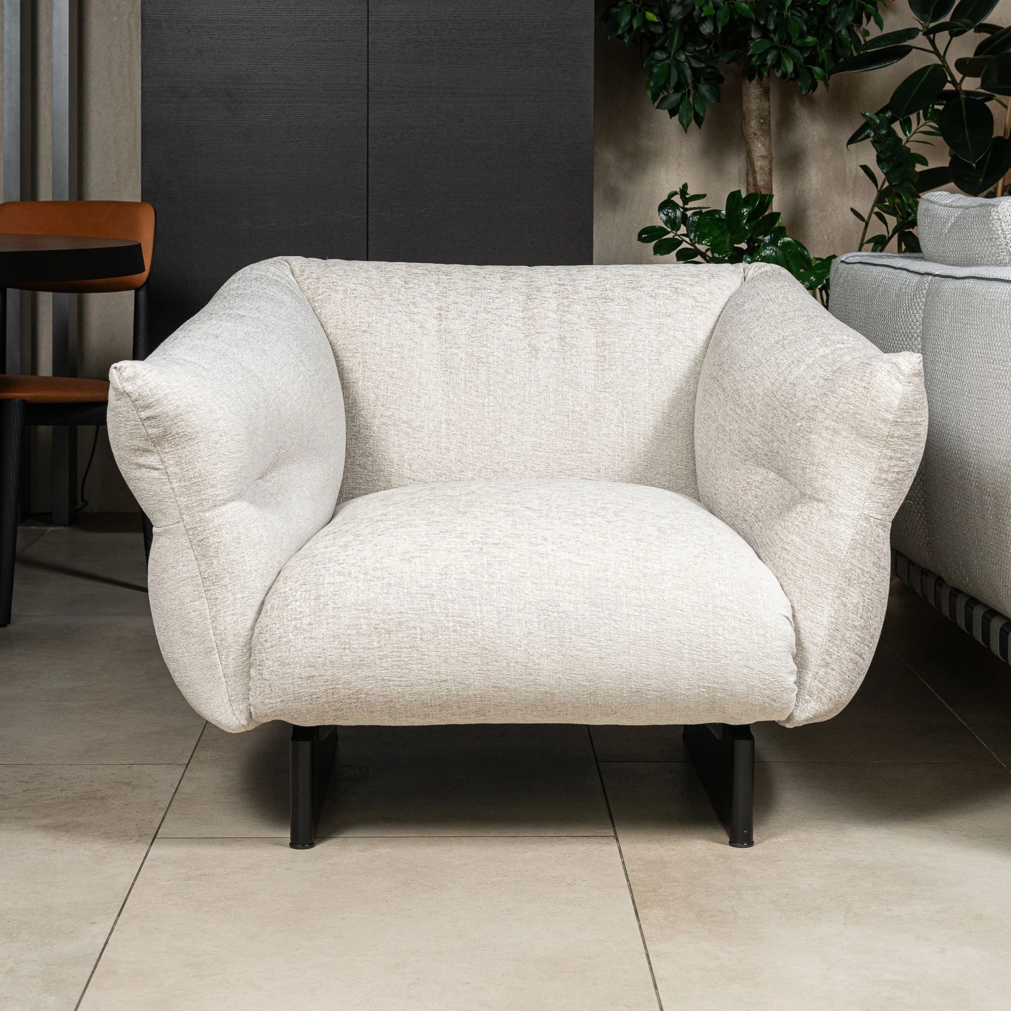 Кресло Moncloud Luxor perla — Cassina, металл, фото 2