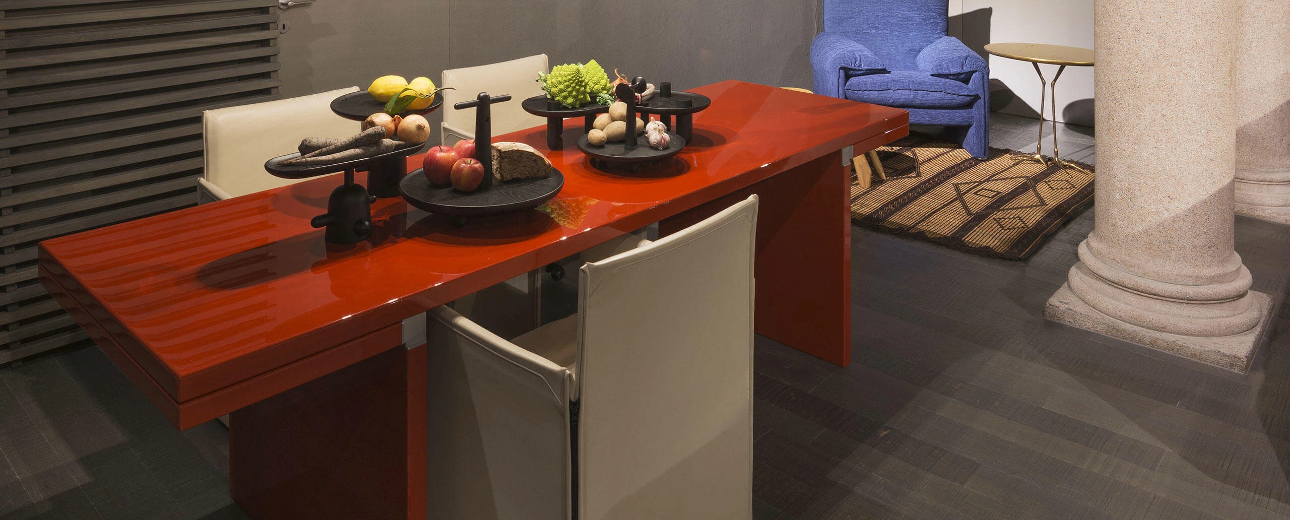 Каркас и наполнение: металл. Современный дизайн Стол Orseolo — Cassina, металл, фото 4