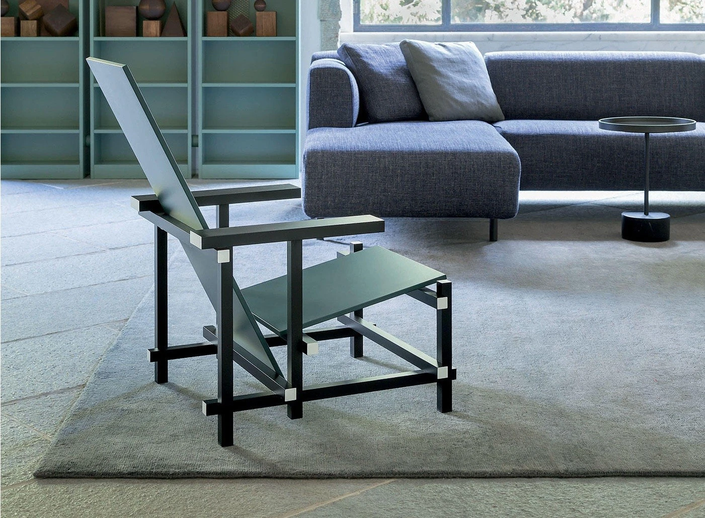 Кресло Red and Blue — Cassina, кожа, фото 2