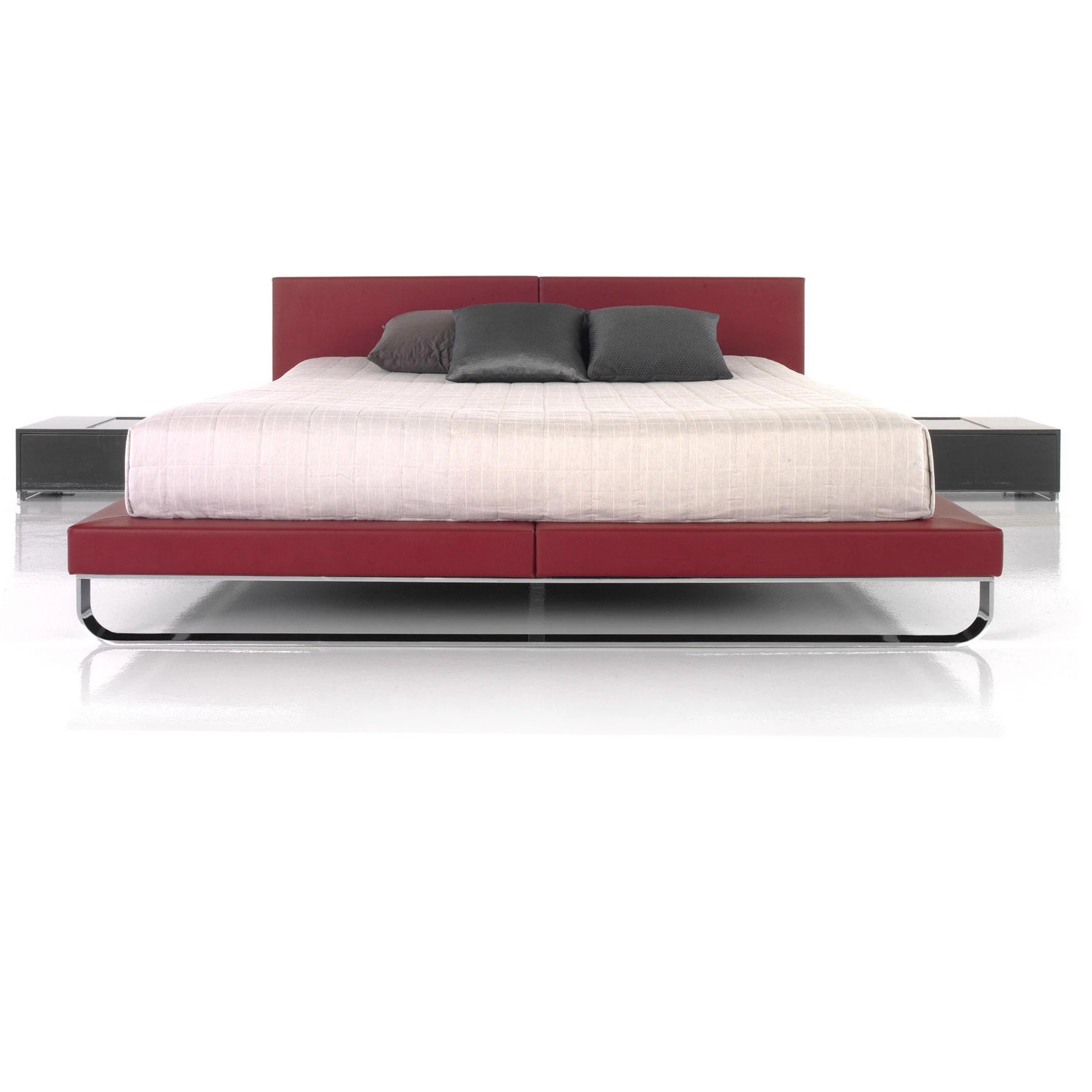 Современная кровать Samsara — Cassina, кожа