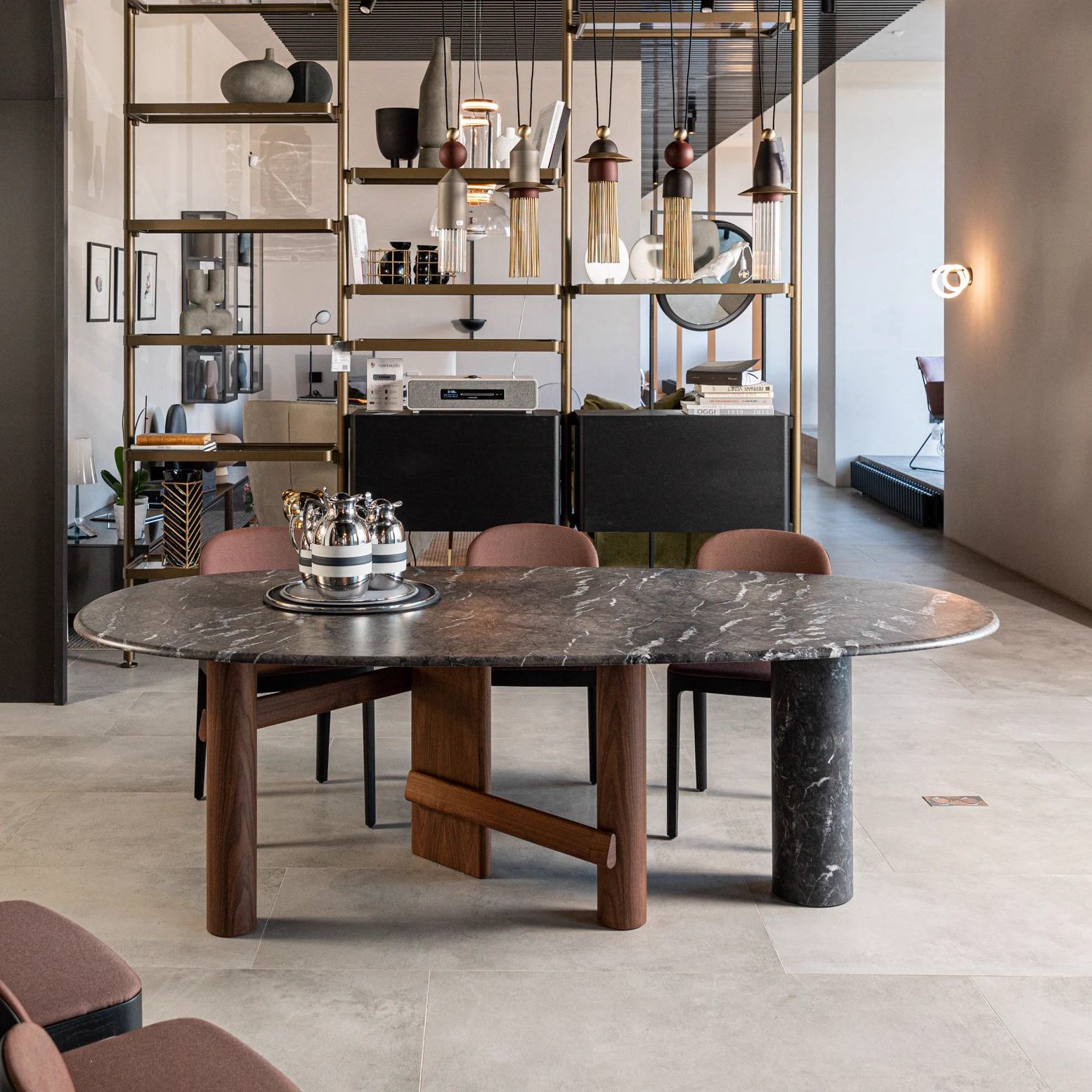 Стол Sengu Oval — Cassina, мрамор, фото 4