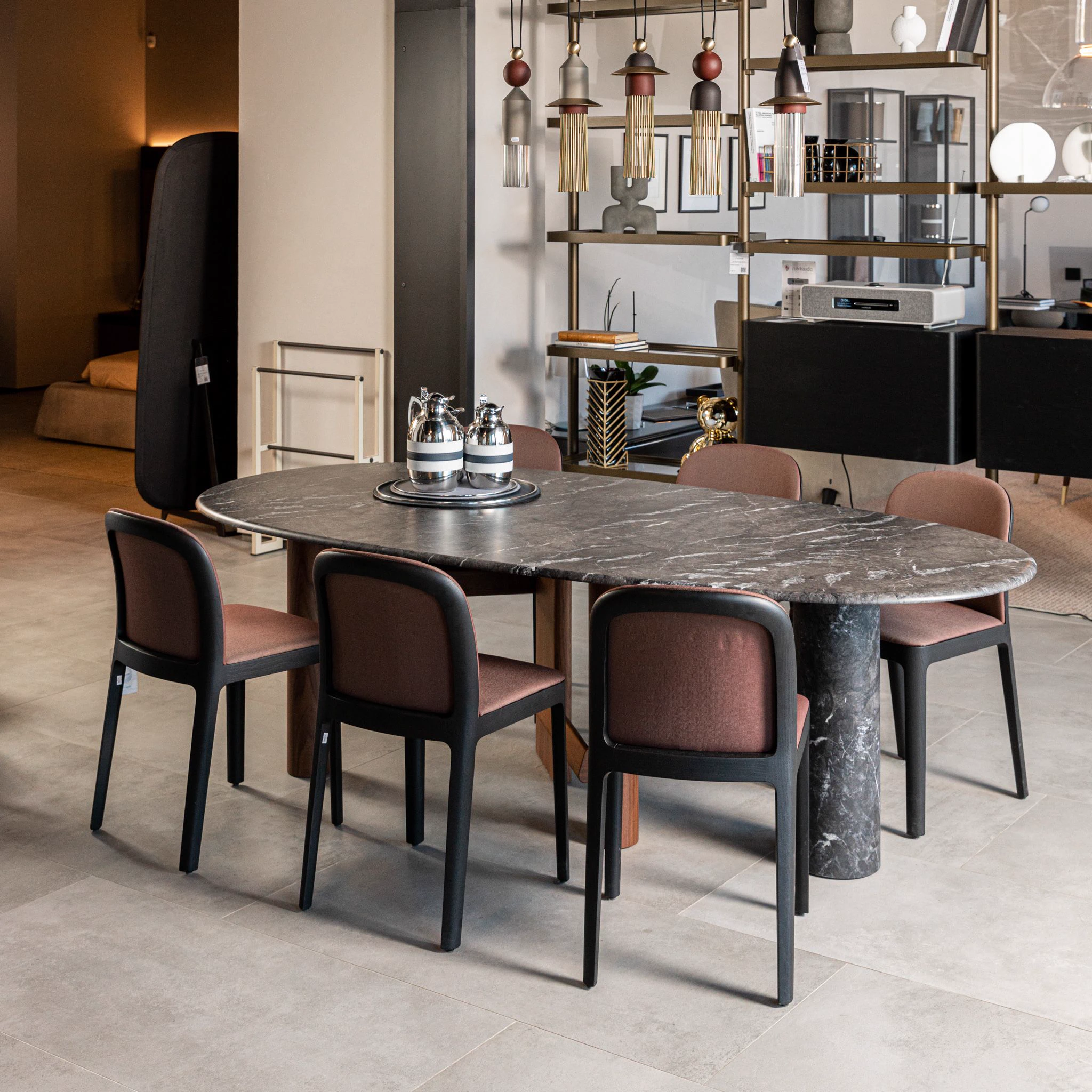 Стол Sengu Oval — Cassina, мрамор, фото 5