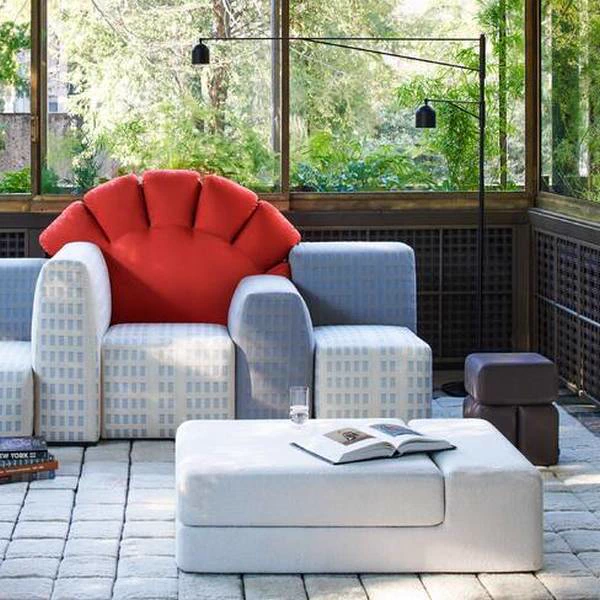 Пуф Soft Corners — Cassina, кожа