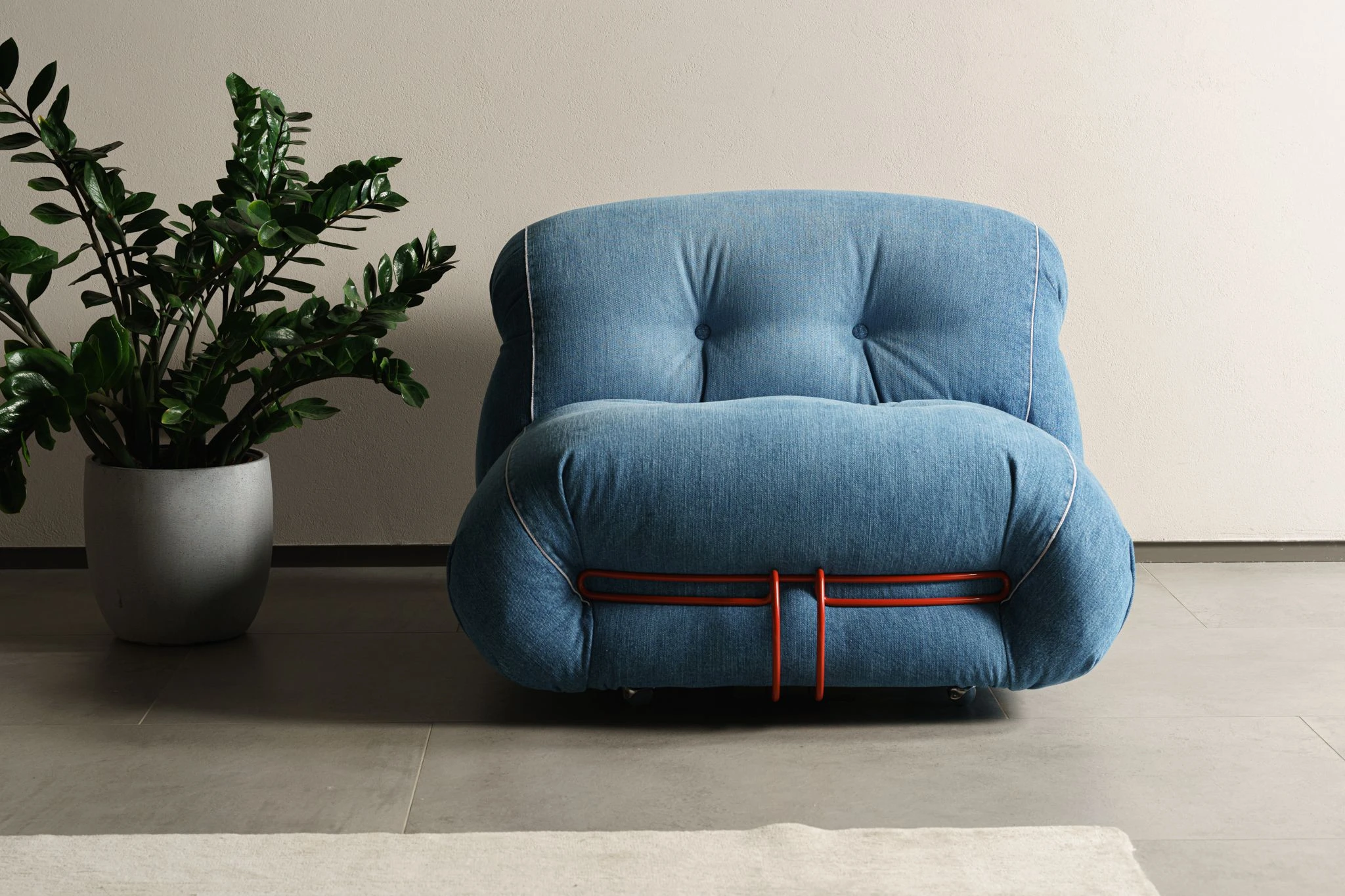 Кресло Soriana Denim — Cassina, ткань, фото 3