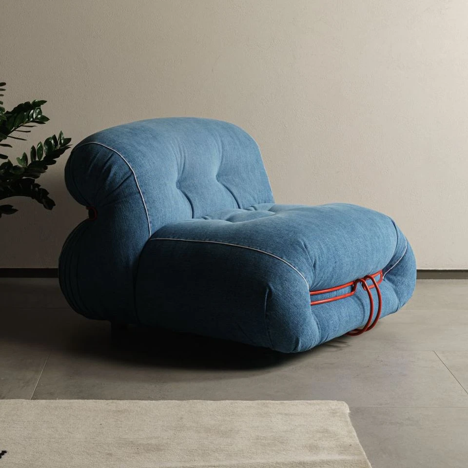 Кресло Soriana Denim — Cassina, ткань