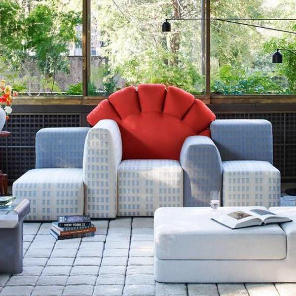 Современный дизайн Диван Tramonto a New York — Cassina, ткань
