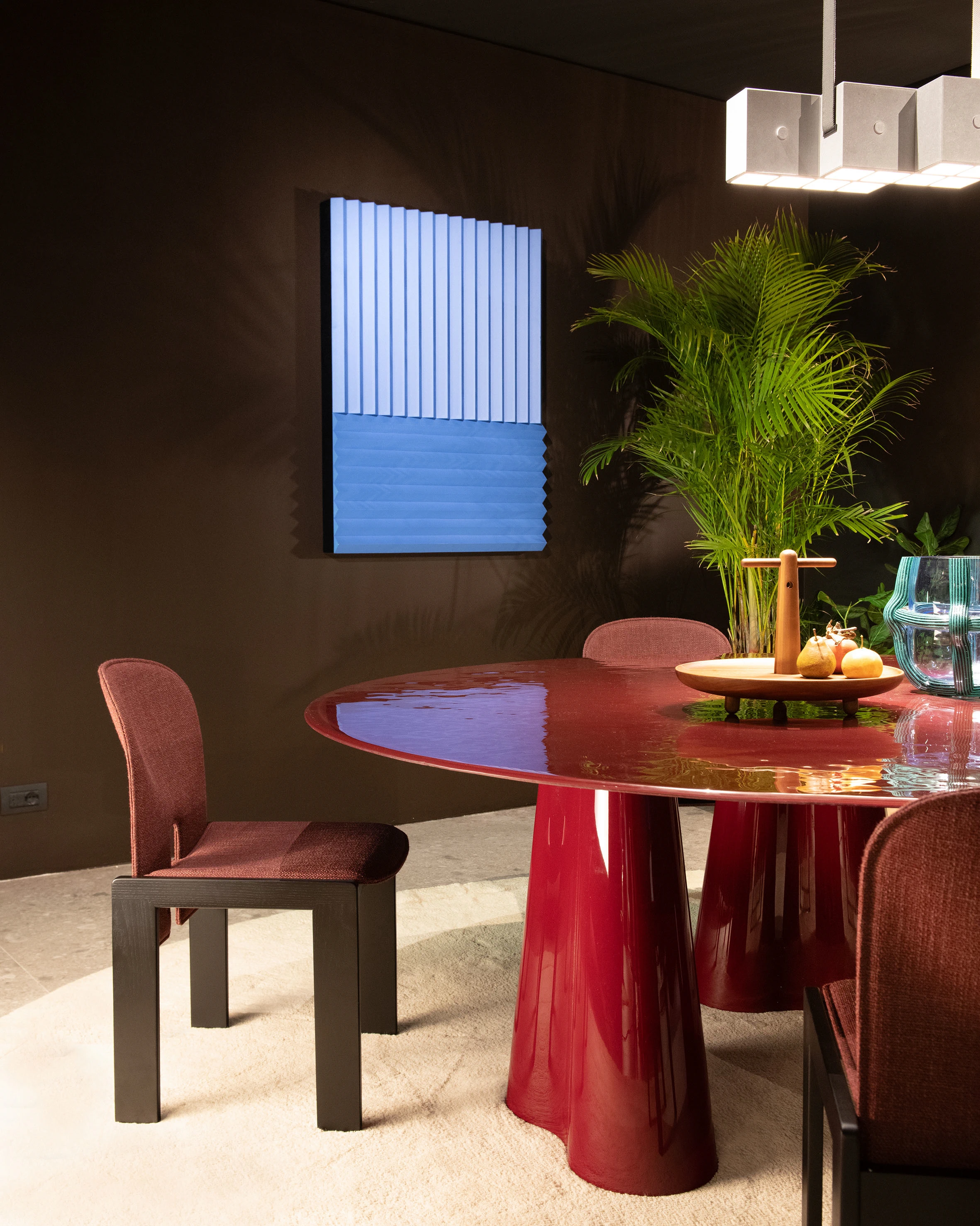 Современный дизайн Стол Treflo — Cassina, стекло, фото 6