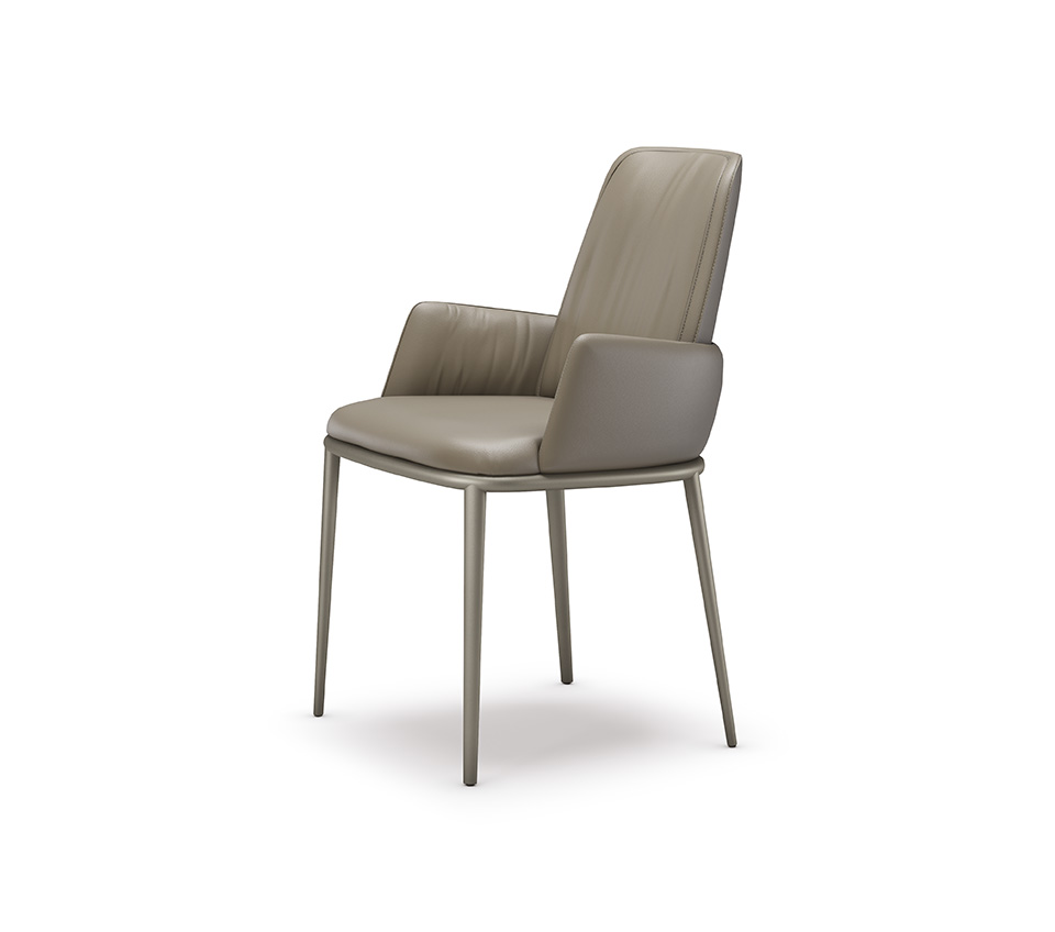 Стул Belinda ML — Cattelan Italia, кожа, фото 3