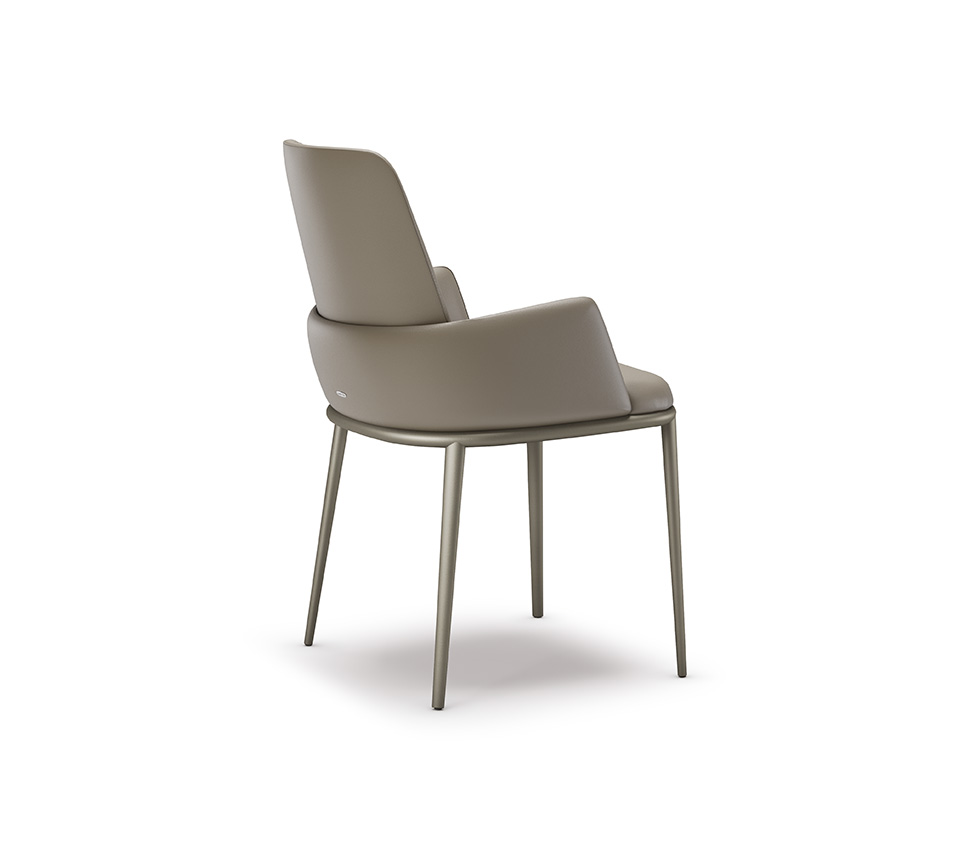 Стул Belinda ML — Cattelan Italia, кожа, фото 4