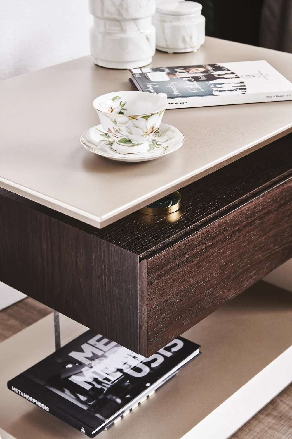 Прикроватная тумбочка Biagio — Cattelan Italia, дерево, фото 3