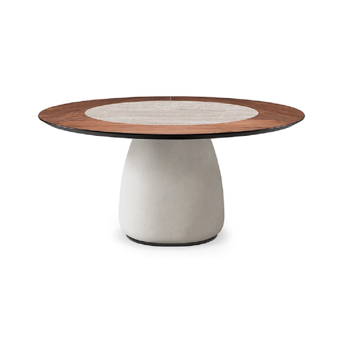 Стол Botero Ker-Wood Round — Cattelan Italia, керамика