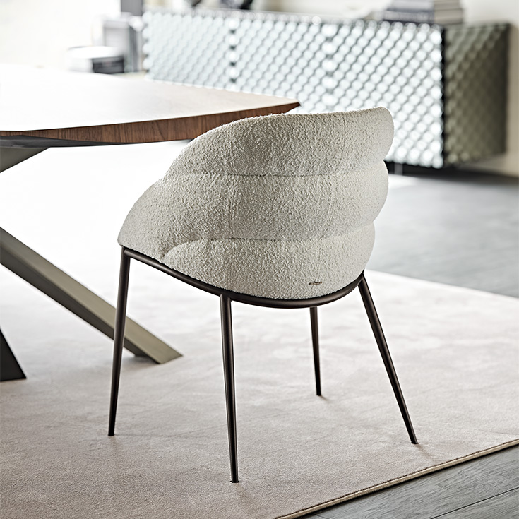 Стул Camilla ML — Cattelan Italia, кожа, фото 4