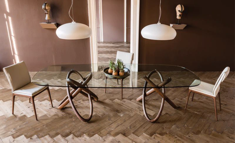 Стол Carioca — Cattelan Italia, стекло, фото 3